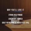 image:imageBaxter of California Hard Cream Pomade for Men  Natural Finish  Firm Hold  Hair PomadeHard Cream Pomade